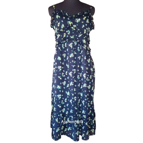 NOBO Dresses & Skirts - Dark Floral Sun Dress (0809)